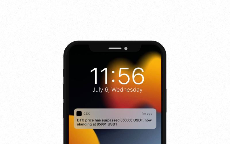 CEX notification